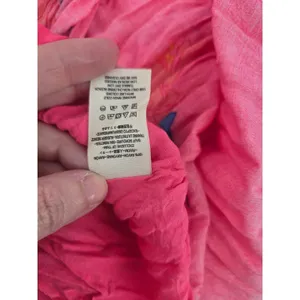 Free People‎ Maxi Dress Womens 6 Pink Extratropical Floral Ruffle Boho High Low thumbnail 3
