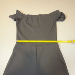 Lulus Black Off The Shoulder Wide Leg Jumpsuit XS Formal Evening Wedding Guest‎ thumbnail 10