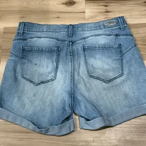 Juicy Couture Shiny Distressed Shorts Women’s 10 thumbnail 4
