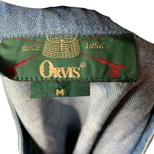 ‎Orvis Womens denim embroidered flower bird vest thumbnail 7
