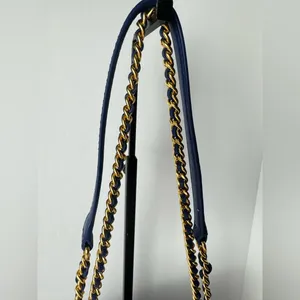 Tory Burch Fleming Printed Small Convertible Shoulder Bag Blue Wild Pansy thumbnail 6