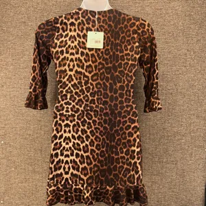 Missguided‎ Leopard Babydoll Dress Brown 10 thumbnail 8