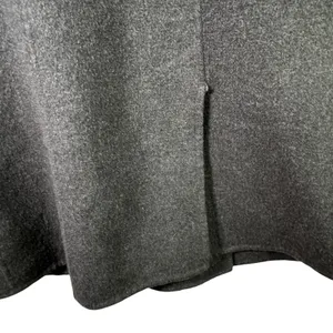 Ellen Tracy‎ Wool Angora Blend Car Coat Gray Womens Sz 12 Tailored Quiet Luxury thumbnail 11