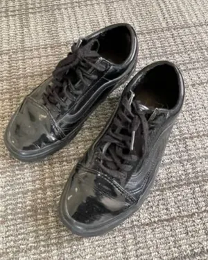Vans‎ black sneakers 6.5 thumbnail 1