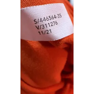 Athleta‎ Women's Activewear Sport Bra Halter Sleeve Orange Medium thumbnail 6