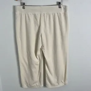 Made for Life soft velvet Capri sweatpants. Size PL. drawstring waist. thumbnail 5