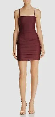 Tiger Mist Ruched Tie Back Dress thumbnail 1