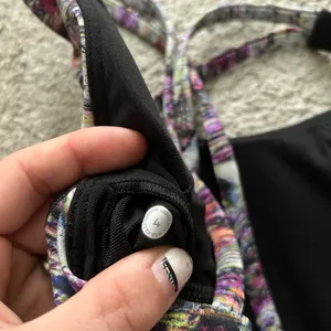 Lululemon Align Energy Sports Bra Abstract Print Strappy Back Women Size 4‎ thumbnail 5