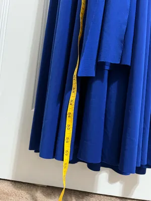 Blue maxi dress open back Size M thumbnail 4