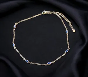 Evil eye chain necklace thumbnail 2