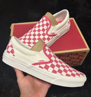 VANS off the wall checkerboard pink slip on shoes sneakers women’s 8.5 new thumbnail 1