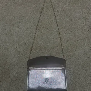 Coach Sequin Rose Gold Silver Clutch Purse thumbnail 3