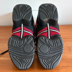 Leos Meg Wave Red Black Split Sole Dance Sneakers Jazz Hip Hop‎ Shoes Womens 8 thumbnail 10