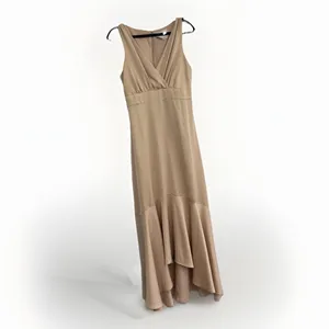BHLDN Dress Size 4 Fairbanks Satin Anthropologie Formal Midi Maxi thumbnail 2