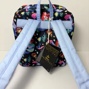 Loungefly Disney The Little Mermaid Under The Sea Nylon‎ Mini Backpack thumbnail 4
