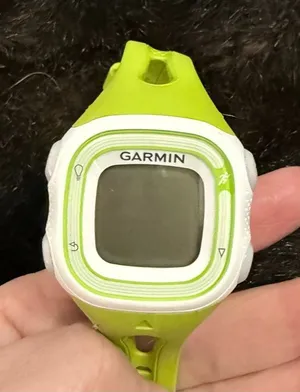 Garmin Forerunner 10 GPS Sport Running Watch with Virtual Pacer-White/Green thumbnail 1
