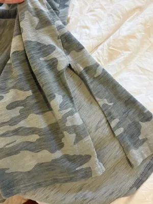 Universal Threads Long Cotton Dress Camo Print thumbnail 4