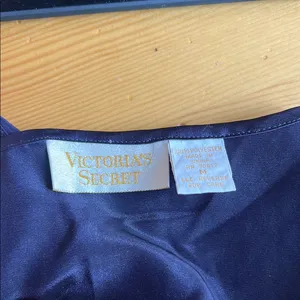 vintage victorias secret gold label satin top thumbnail 6