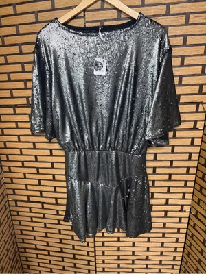 Free people manuka sequin mini dress size medium thumbnail 2