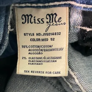 Miss Me Boot Cut Jeans with Contrast Stitching. 28. JS5014B32. Color Med: 52 thumbnail 11