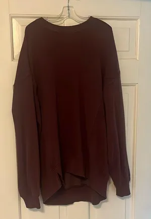 Arie oversized maroon crewneck Red Size XXS thumbnail 1