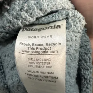 PATAGONIA Los gatos 1/4 zip/Abalone blue/womens L Shirt thumbnail 4