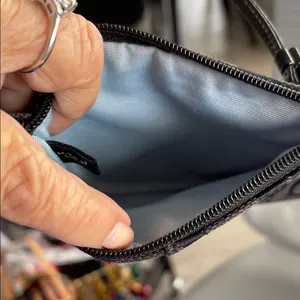 Coach Black and Brown Signature Wristlet thumbnail 3