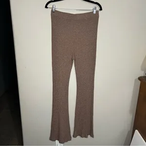Alix NYX Delaney Revolve Ribbed High‎ Rise Pull On Flare Pants thumbnail 7