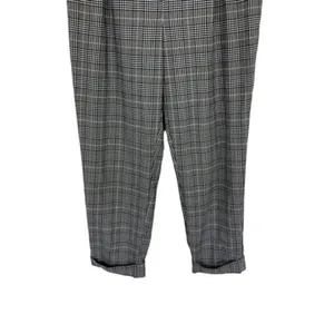Zara Women’s‎ Pants Small Pull On Black White thumbnail 3