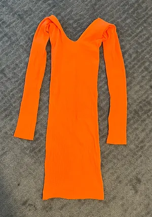 White Fox Orange Mini Dress thumbnail 4