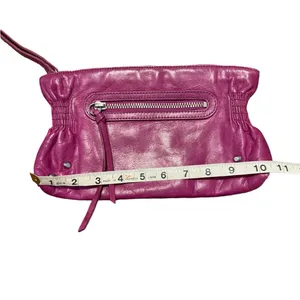 banana republic‎ Leather Wristlet Fushia CP thumbnail 4