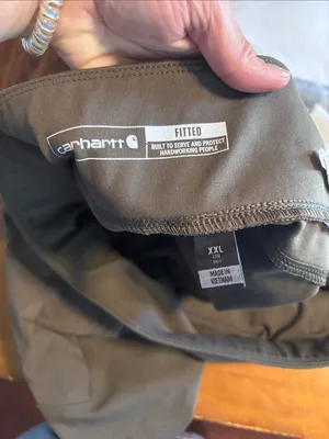 Women's Carhartt Olive Pocket Leggings - Comfortable Everyday Pants thumbnail 5