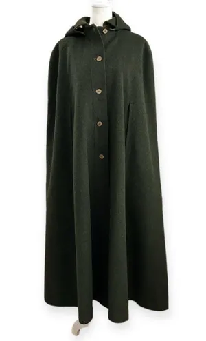 COJANA London wool / cashmere blend cape, made in England, one size thumbnail 4