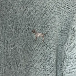 PINK by Victoria's Secret teal sweatshirt with logos thumbnail 2