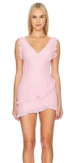 New more to come MILLIE MINI DRESS in pink size small thumbnail 1