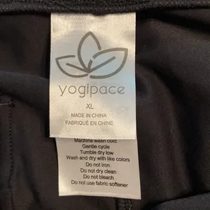 Yogipace Women’s pants size XL brand new inseam 34” waist 34” elastic thumbnail 5