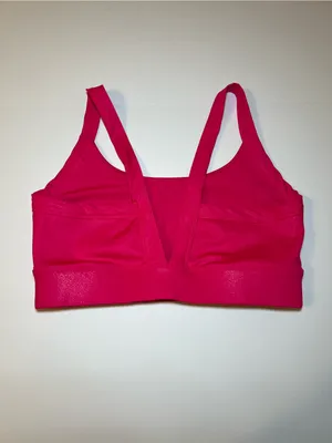Carbon38‎ Hot Pink Sports Bra size medium women’s activewear thumbnail 2