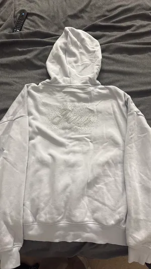 PINK Zip-Up Victoria's Secret Hoodie Light Blue thumbnail 6