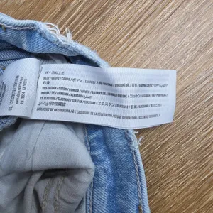 Abercrombie & Fitch 90s Straight Jeans Women 28 6S Light Wash High Rise Casual thumbnail 9