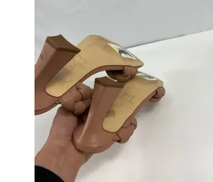 Marc Fisher Hammy Braided Heel Sandal Brown Size 8 thumbnail 5