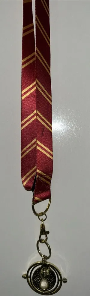 Harry Potter Gryffindor Time Turner Universal Orlando Studios Key Chain/ Lanyard thumbnail 1