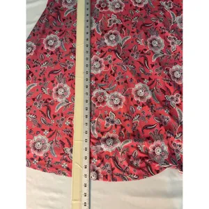 Signature by Bobbie Brooks Coral Floral Print Dress Plus Size 1X‎ Short Sleeve thumbnail 7