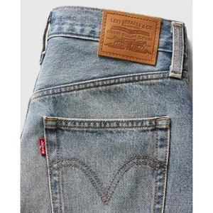New Levi's 26x30 Premium Ribcage Wide Leg Tint Story Medium Wash thumbnail 6