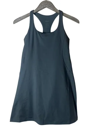 Girlfriend Collective Activewear Racerback Dress with Built in Shorts thumbnail 1