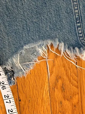 3x1 Shelter Austin Straight Crop Jeans High Rise Frayed Hem Cropped Denim‎ Sz 25 thumbnail 7