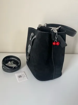 Coach Rowan Bucket Bag With Cherry Charm thumbnail 4