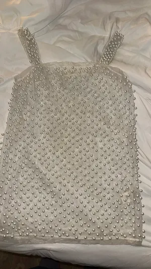 Loveshack Fancy Pearl Dress thumbnail 5