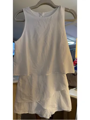 NEW Sleeveless Romper Beach Vacation Outfit S thumbnail 4