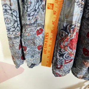 Patchwork Tiered Maxi‎ Skirt Made In Italy Sz Small Cottagecore Festival Hippie thumbnail 5