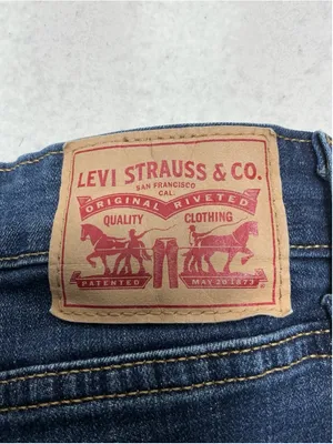 Womans Excellent Levi Strauss 721 Skinny Blue Jeans Waist 33 thumbnail 7